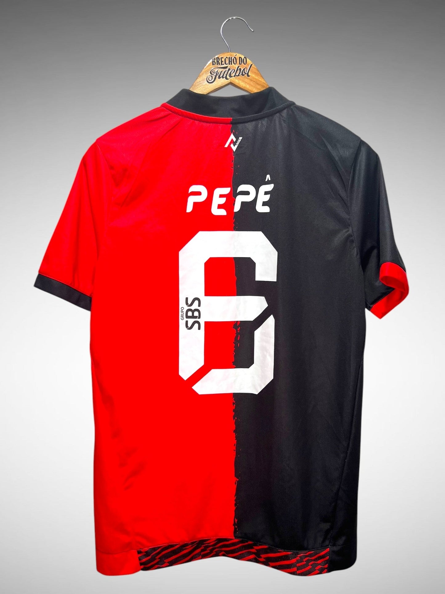 Vitória 2025 Primeira Camisa Tam M N 6 Pepê.
