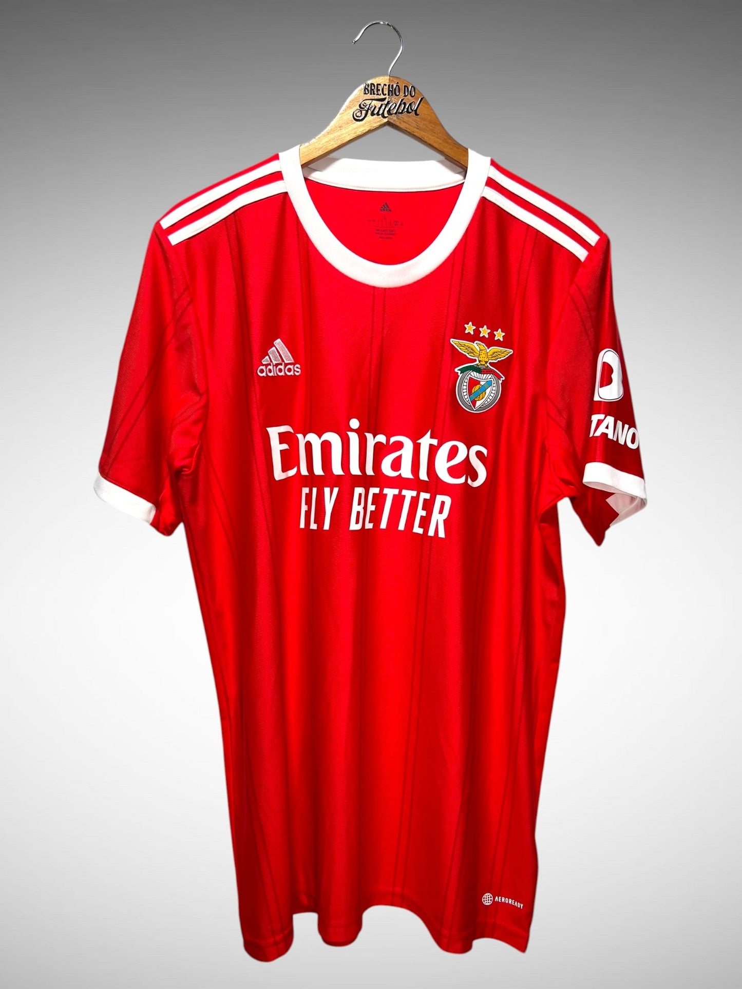 Benfica 2022 Primeira Camisa Tam G N 25 Brooks.