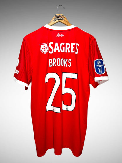 Benfica 2022 Primeira Camisa Tam G N 25 Brooks.
