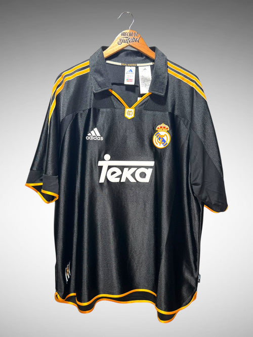 Real Madrid 2001 Relançamento Segunda Camisa Tam GG.