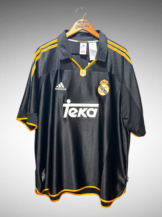 Real Madrid 2001 Relançamento Segunda Camisa Tam GG.