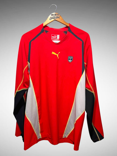 Girondins Bordeaux 2004 Camisa de Treino Tam G Mangas Longas.