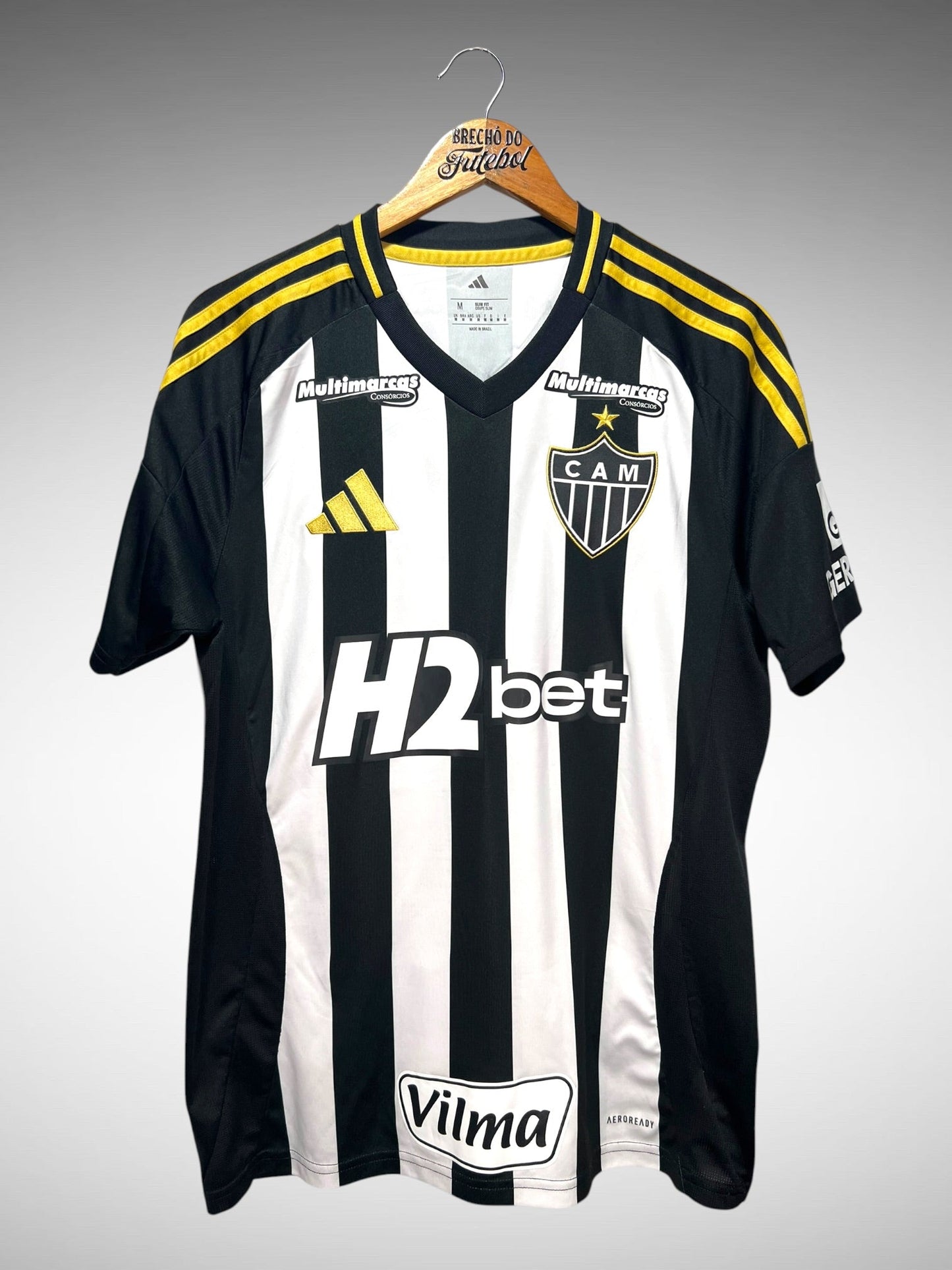 Atlético Mineiro 2025 Primeira Camisa Tam M N Vitor Hugo 14.