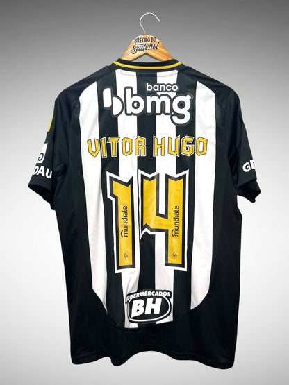 Atlético Mineiro 2025 Primeira Camisa Tam M N Vitor Hugo 14.