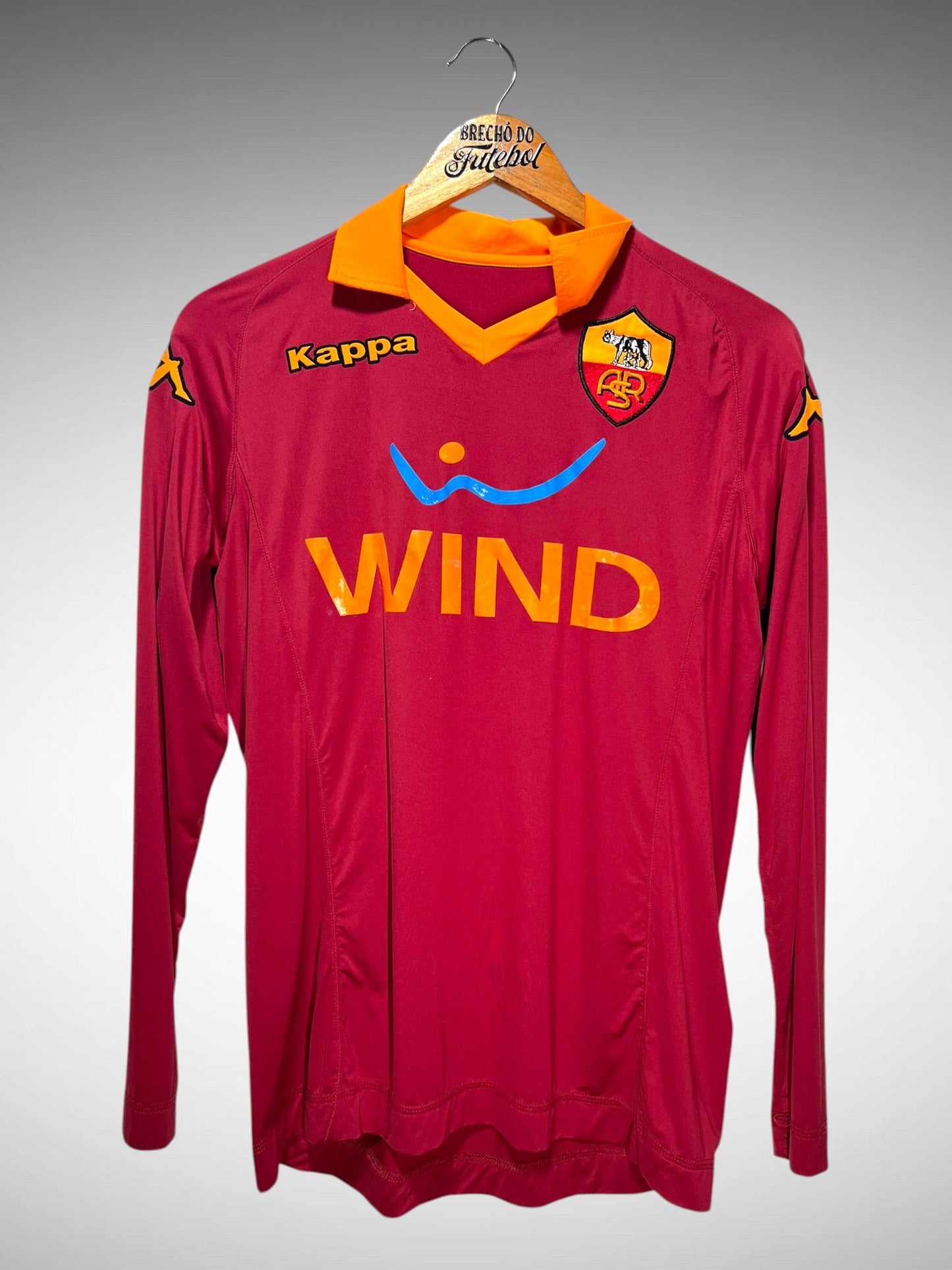 Roma 2012 Primeira Camisa Tam M Mangas Longas.
