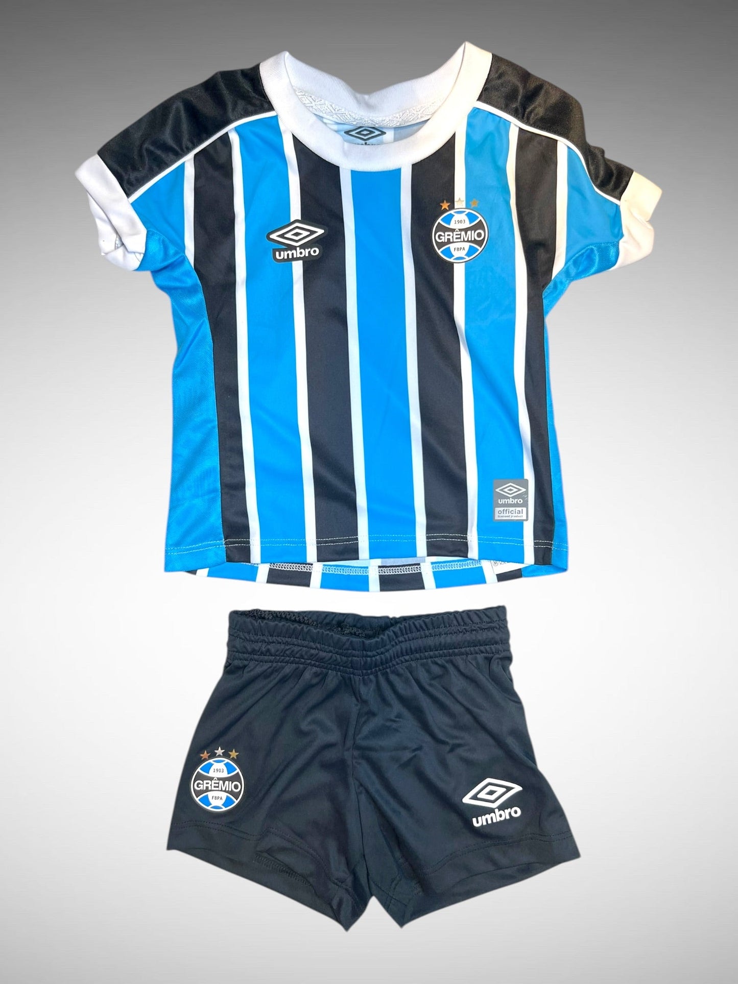 Grêmio 2023 Kit Clube Tam 6 meses Infantil.