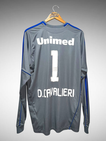 Fluminense 2010 Camisa de Goleiro Tam G N 1 D. Cavalieri Mangas Longas.
