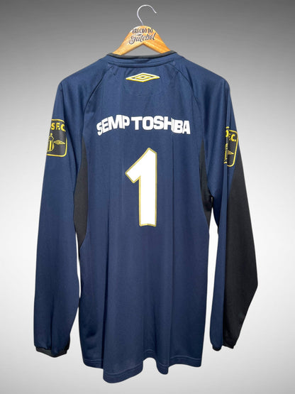 Santos 2007 Camisa de Goleiro Tam GG N 1 Mangas Longas.