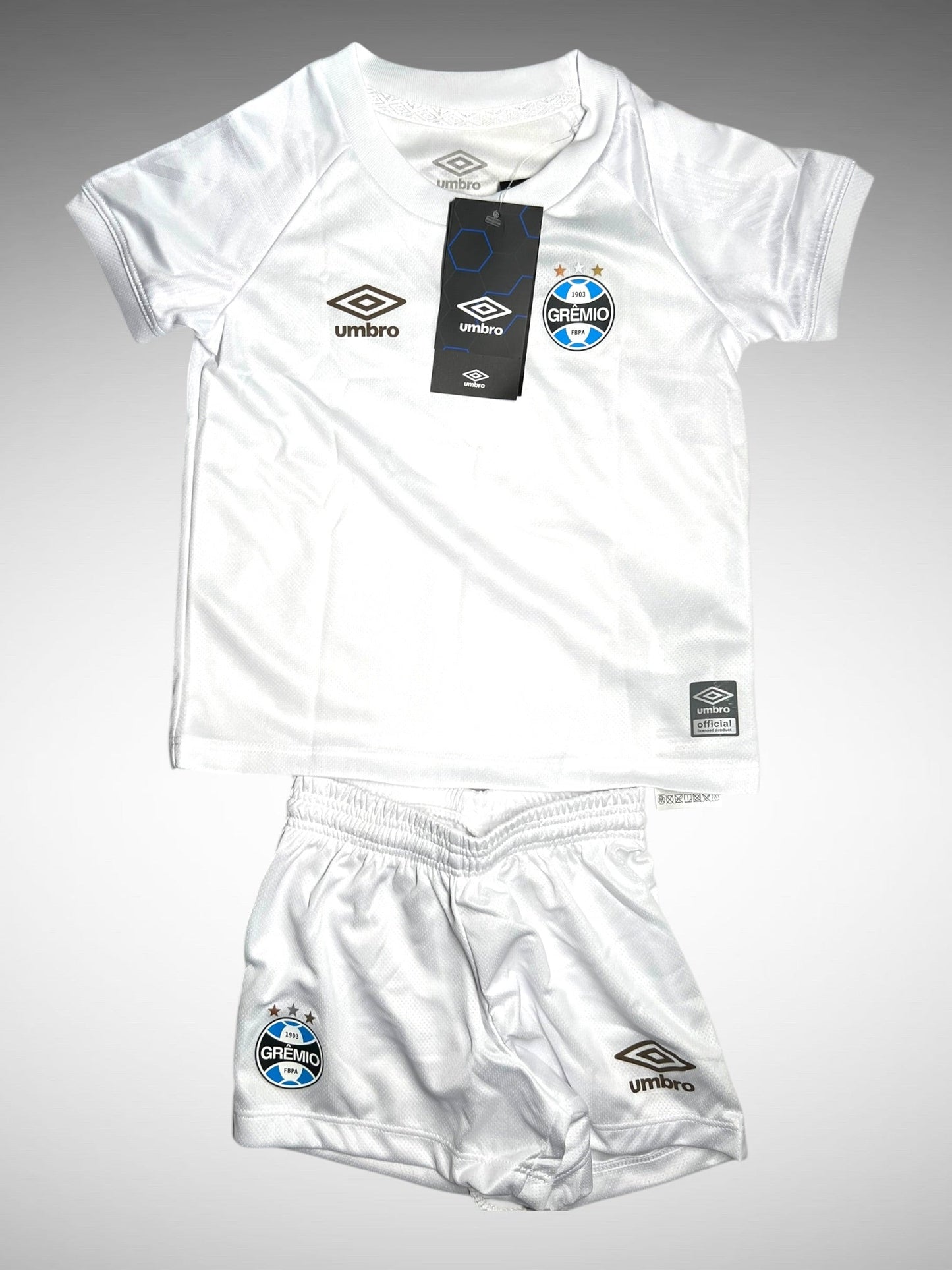 Grêmio 2023 Kit Clube Tam 1 ano Infantil.