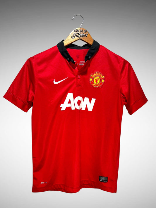 Manchester United 2013 Primeira Camisa Tam 14 anos Infantil.
