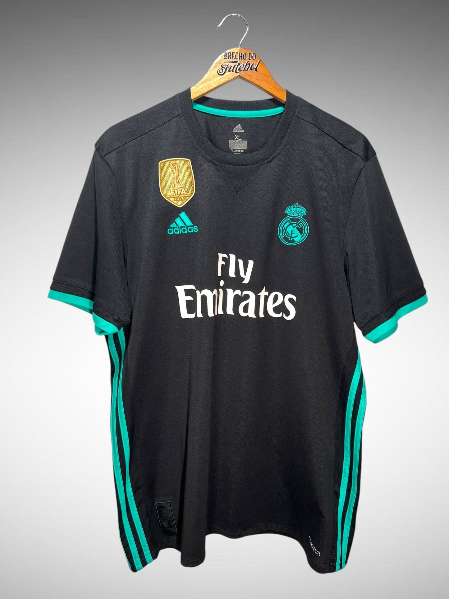 Real Madrid 2017 Segunda Camisa Tam GG N 7 Ronaldo.