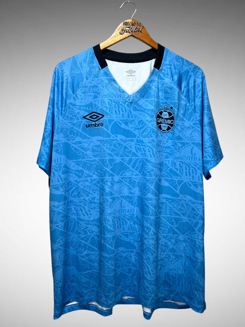 Grêmio 2025 Camisa Pré-Jogo Tam 3G.