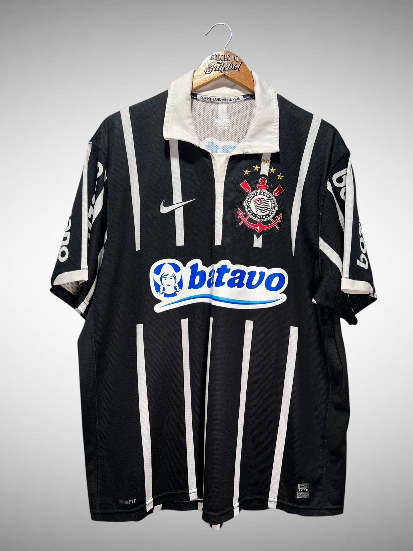 Corinthians 2009 Seguna Camisa Tam GG N 9 Ronaldo.