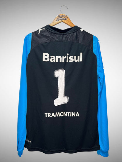 Grêmio 2009 Camisa de Goleiro Tam P N 1 Mangas Longas.