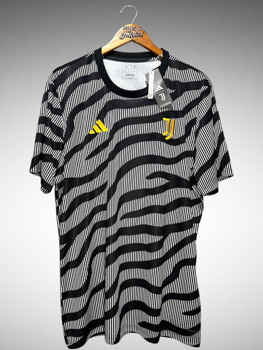 Juventus 2023 Camisa Pré-Jogo Tam GG.