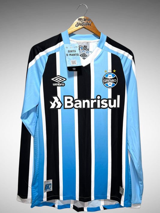 Grêmio 2022 Primeira Camisa Tam P Mangas Longas.