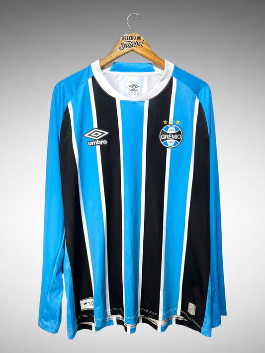 Grêmio 2025 Primeira Camisa Tam GG Mangas Longas.