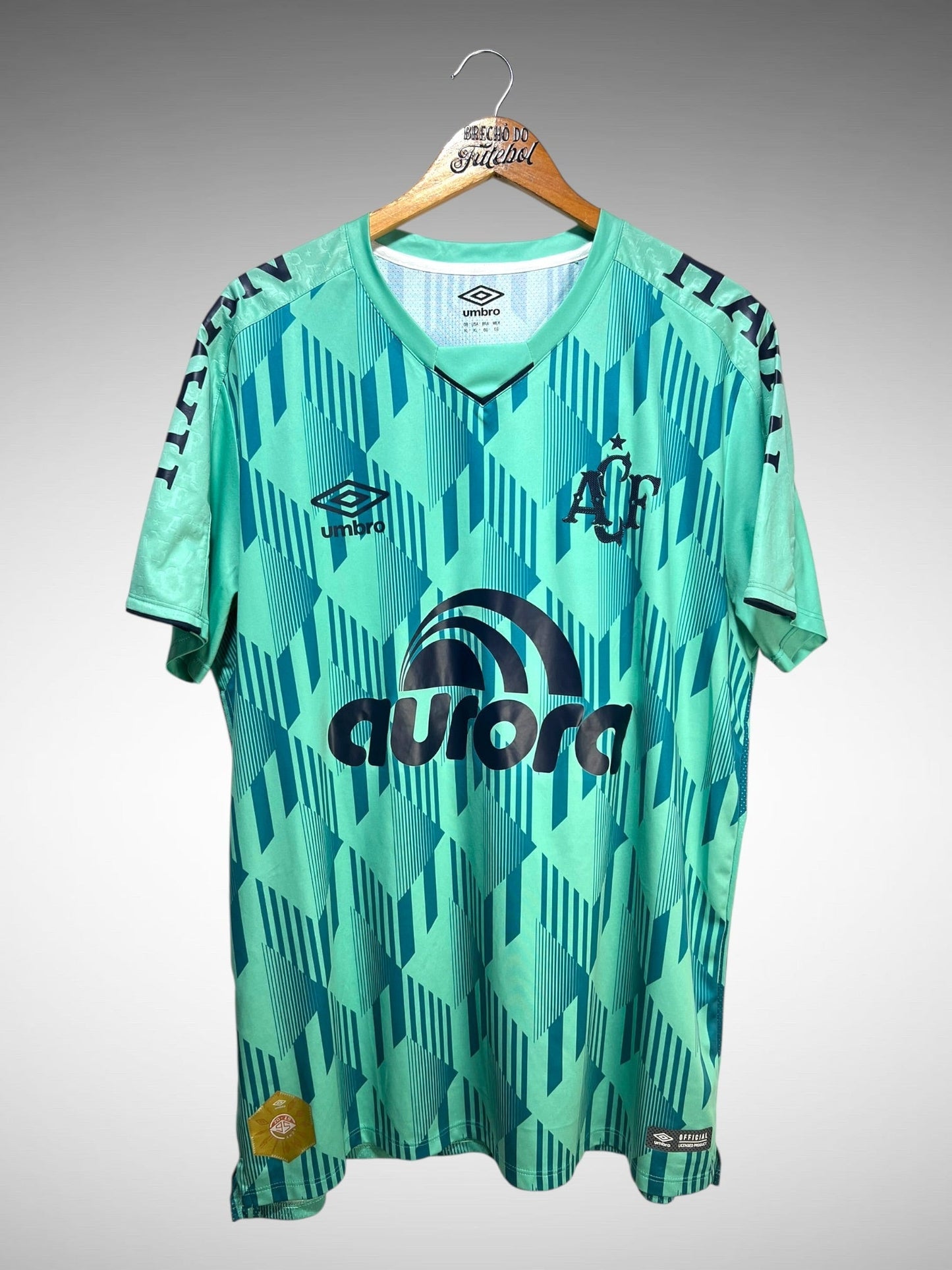 Chapecoense 2019 Terceira Camisa Tam GG N 10.