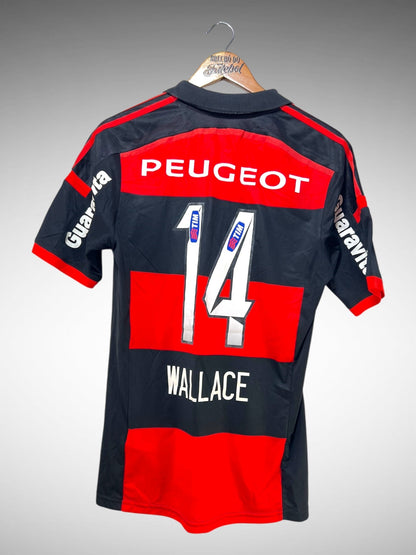 Flamengo 2014 Primeira Camisa Tam M N 14 Wallace.