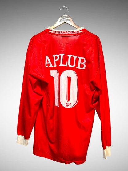 Internacional 1996 Primeira Camisa Tam GG N 10 Mangas Longas.