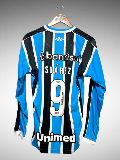Grêmio 2023 Primeira Camisa Tam P N 9 Suárez Manga Longa.