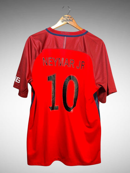 Paris Saint-Germain 2016 Segunda Camisa Tam GG N 10 Neymar JR.