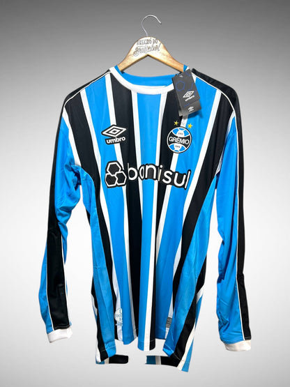 Grêmio 2023 Primeira Camisa Tam P N 9 Suárez Manga Longa.