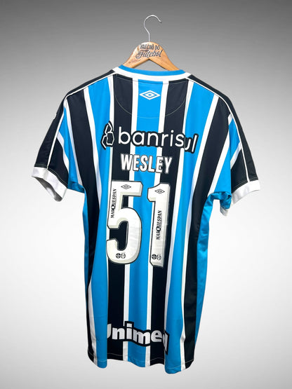 Grêmio 2023 Primeira Camisa Tam G Nº 51 Wesley.