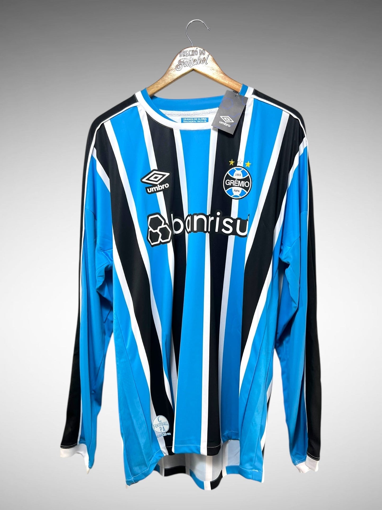 Grêmio 2023 Primeira Camisa Tam  GG N 9 Suárez Mangas Longas.