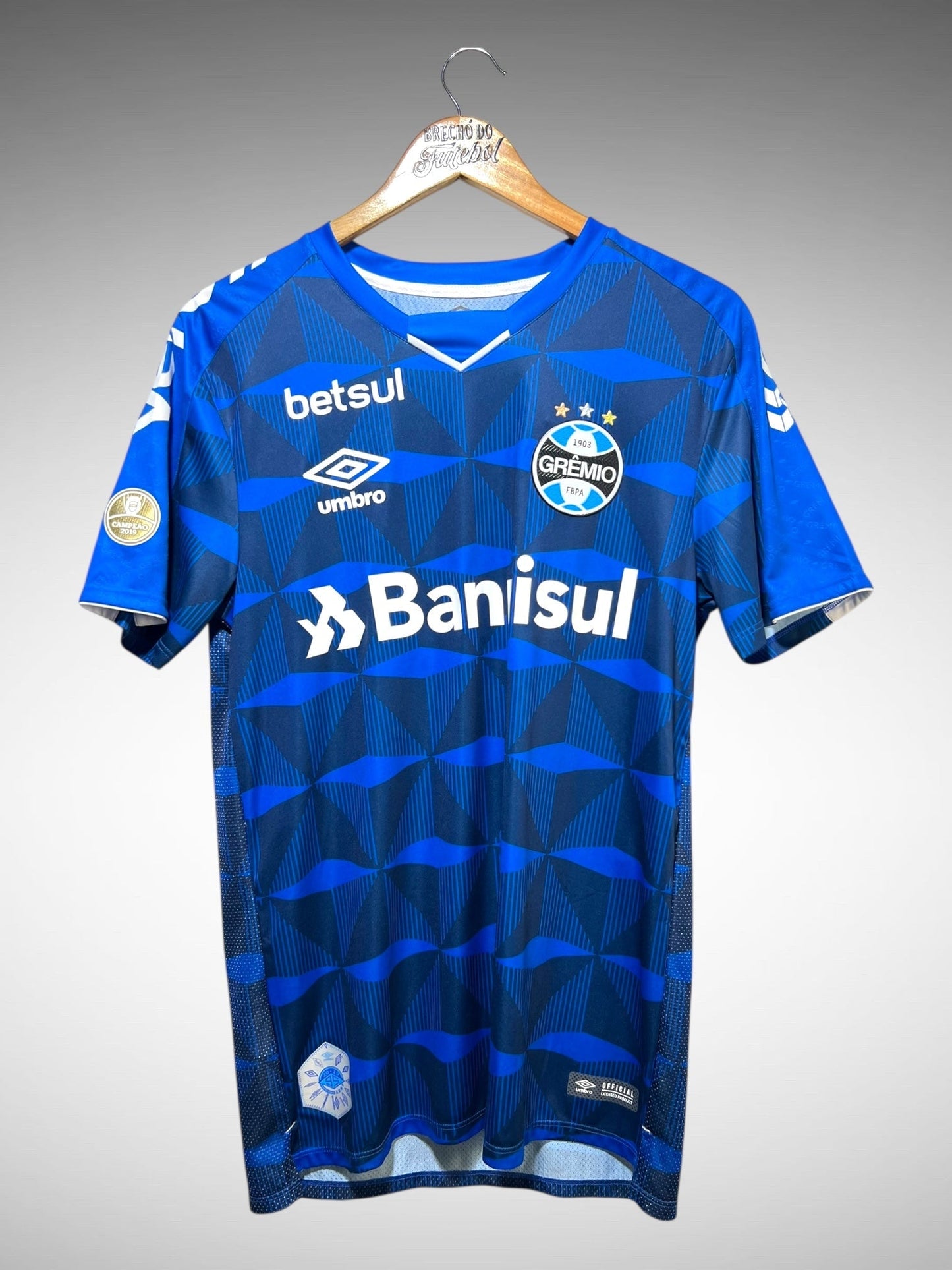 Grêmio 2020 Terceira Camisa Tam M N 2 V. Ferraz.