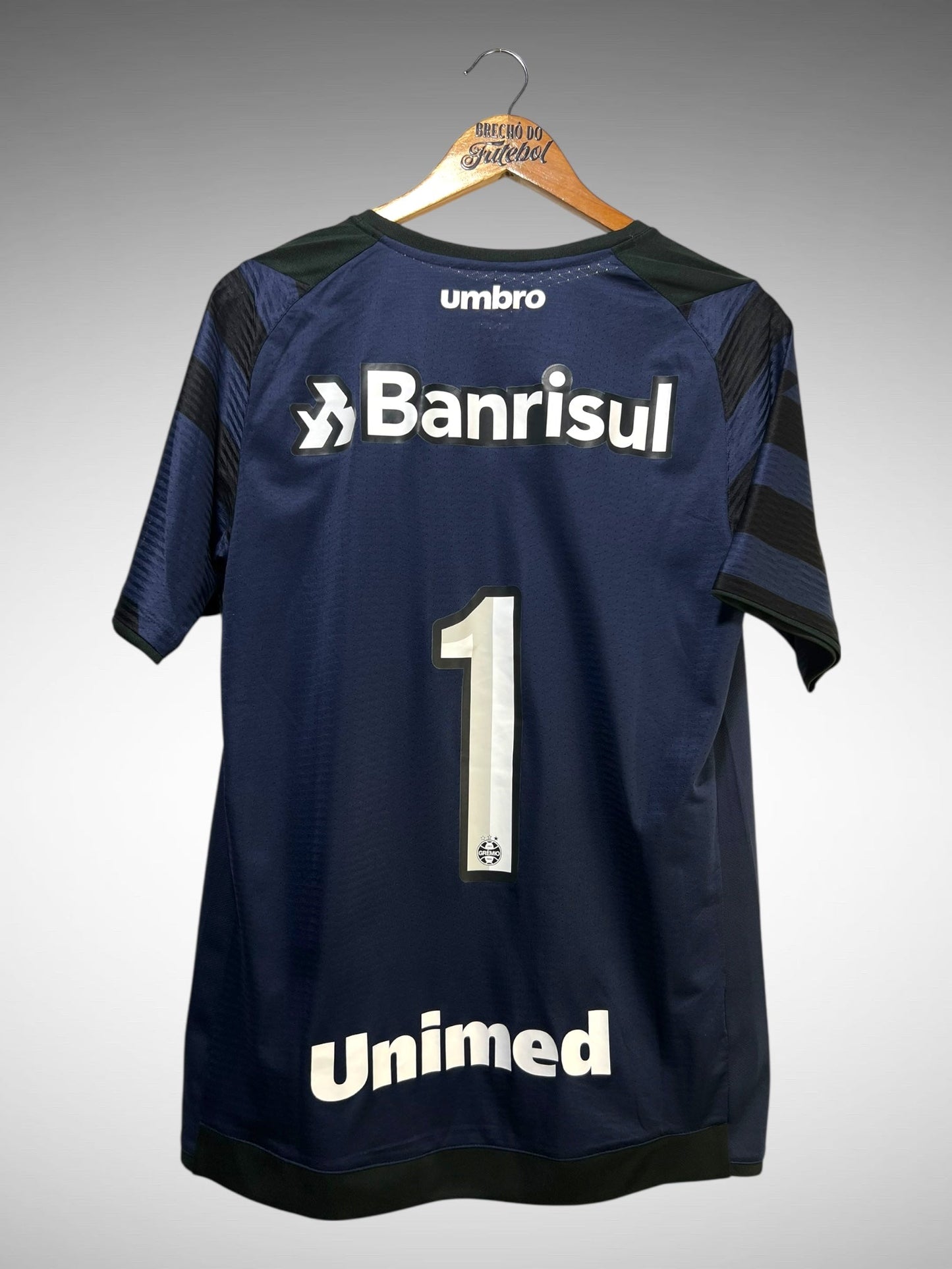 Grêmio 2017 Camisa De Goleiro Tam M N 1.