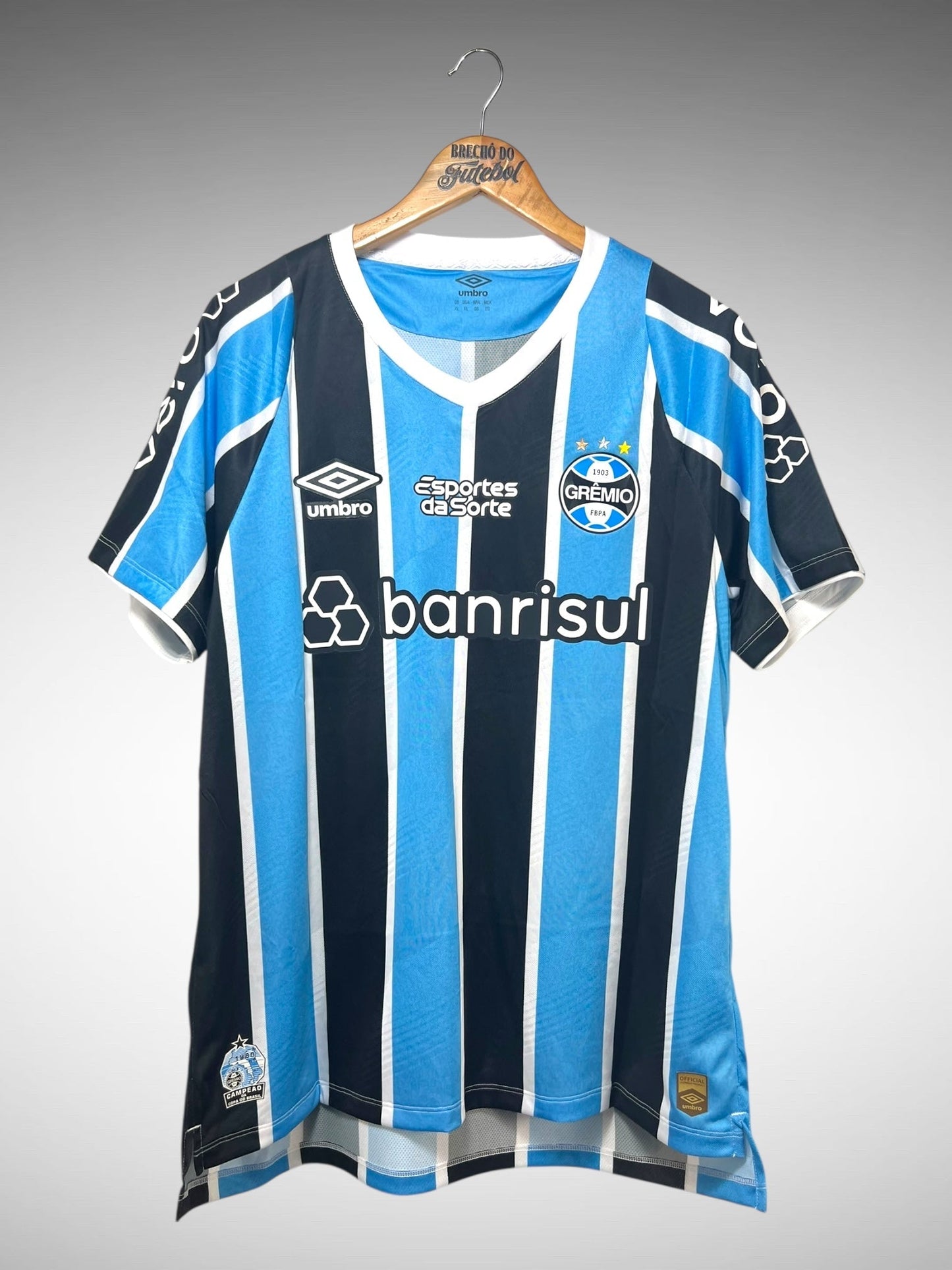 Grêmio 2024 Primeira Camisa Tam GG N 4 Kannemann.
