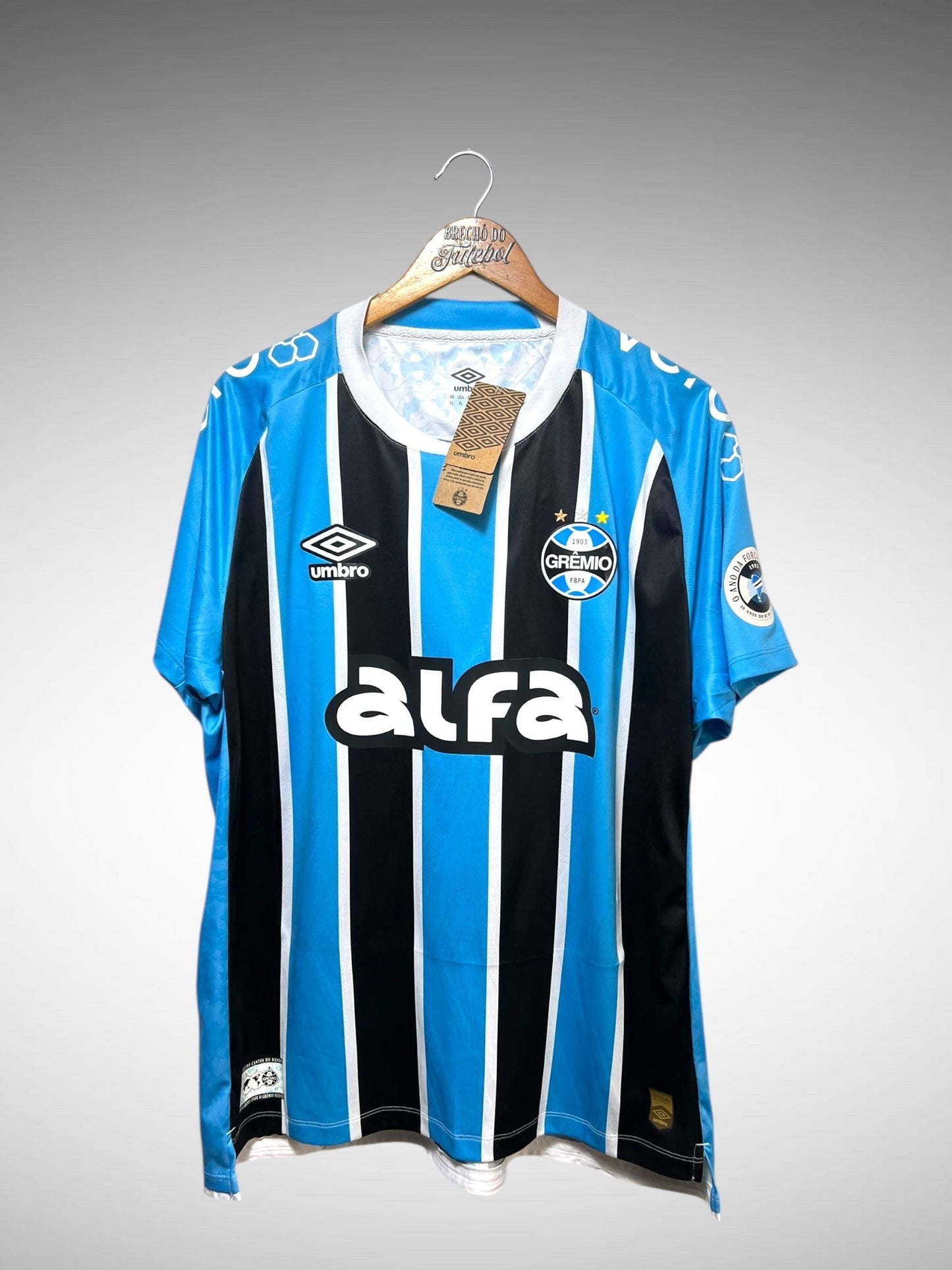 Grêmio 2025 Primeira Camisa Tam GG N 4 Kannemann.