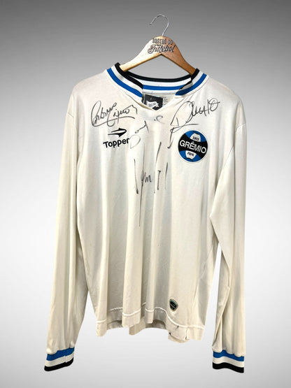 Grêmio 1981 Retrô Segunda Camisa Tam G N 9 Mangas Longas.