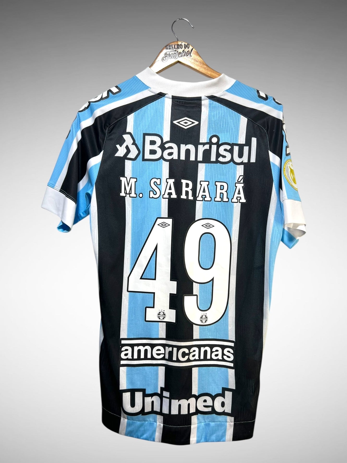 Grêmio 2021 Primeira Camisa Tam M N 49 M. Sarará.