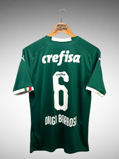 Palmeiras 2019 Primeira Camisa Tam M  Nº6 Diogo Barbosa.