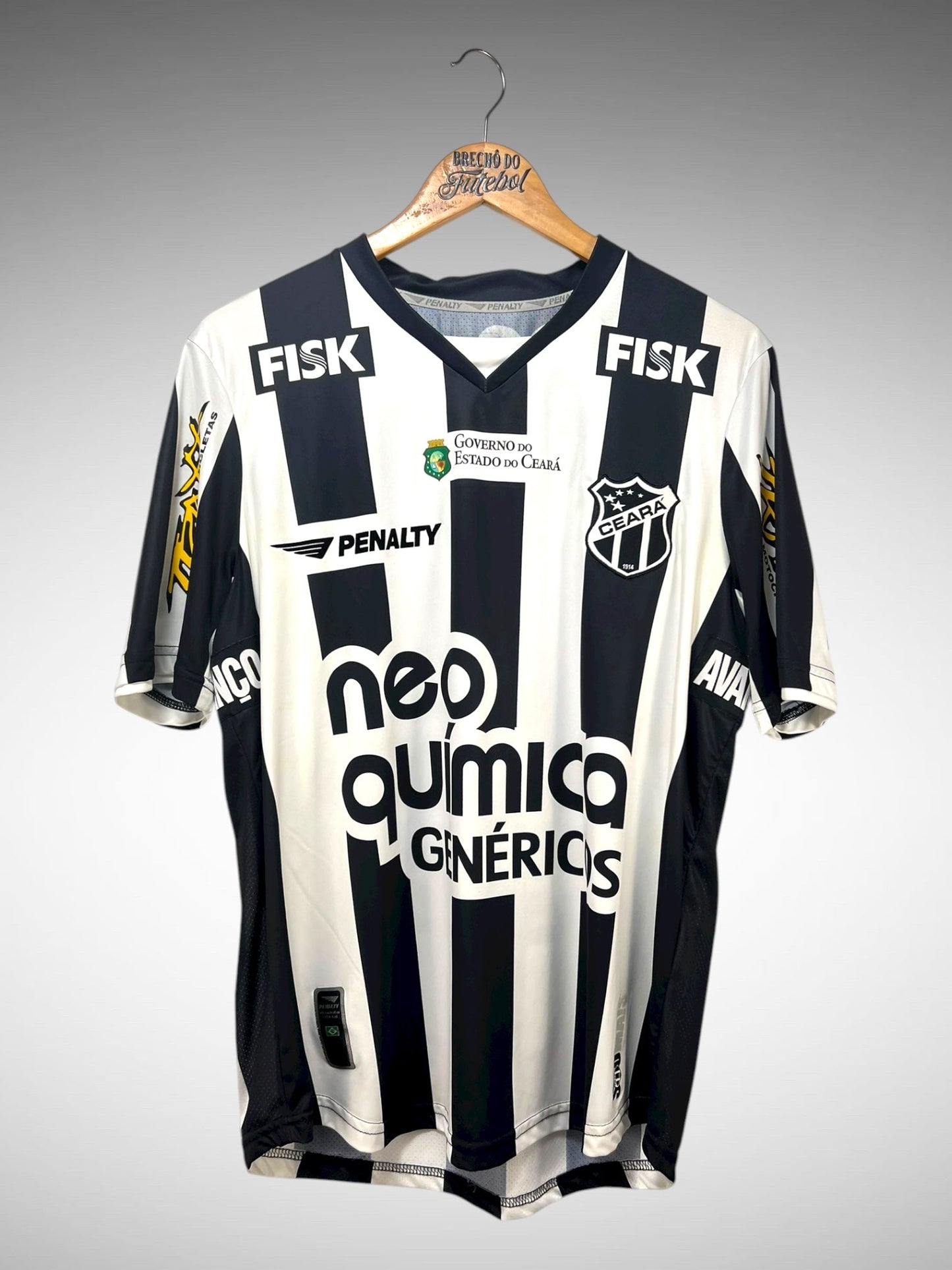 Ceará 2010 Primeira Camisa Tam G N 16 Erick Flores.