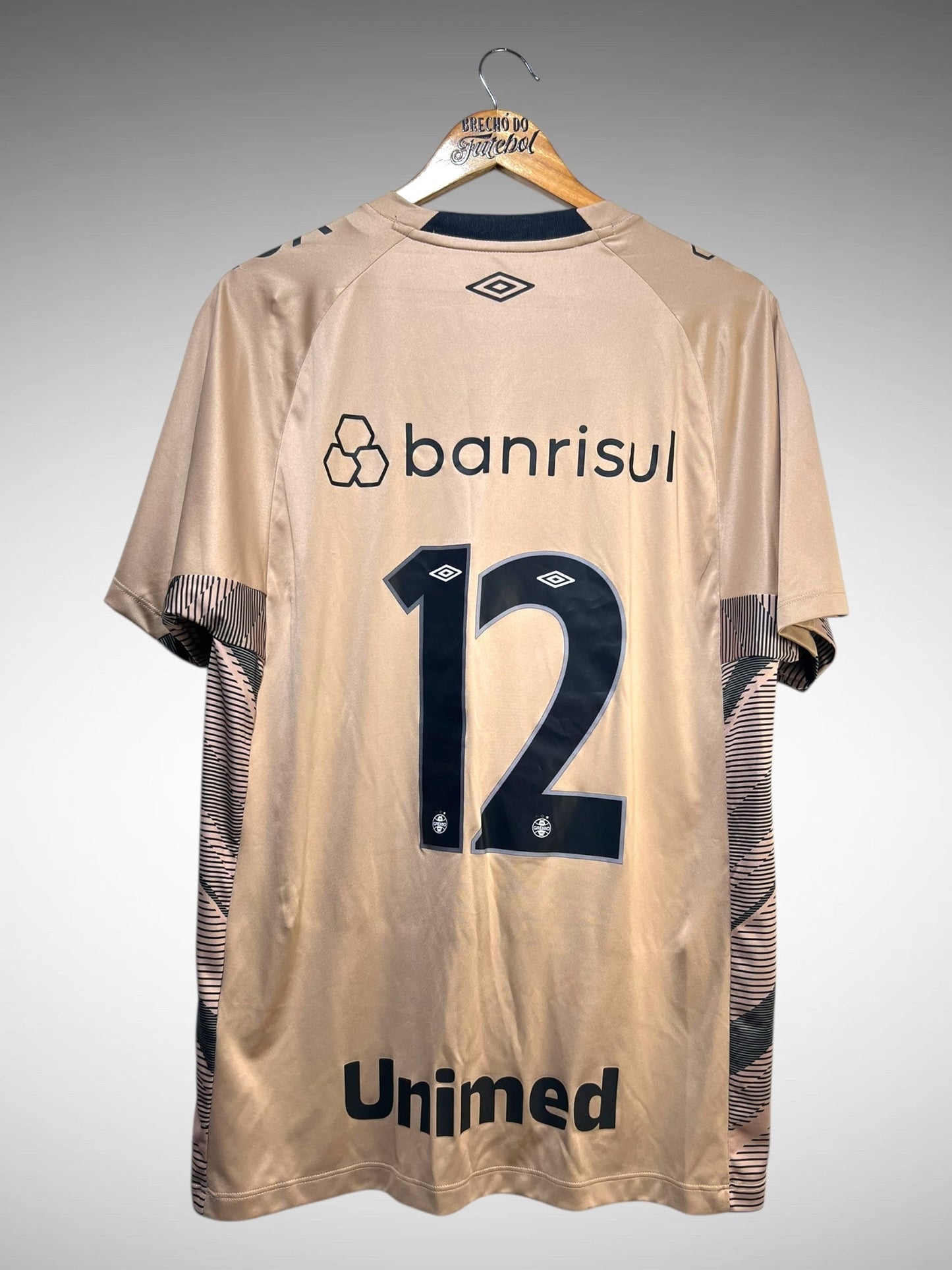 Grêmio 2025 Camisa De Goleiro Tam G N 12.