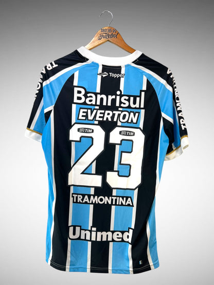Grêmio 2013 Primeira Camisa Tam M N 23 Everton.