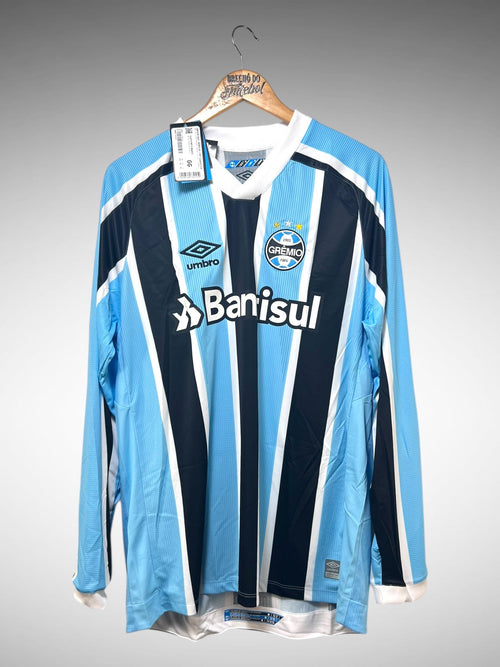 Grêmio 2021 Primeira Camisa Tam GG N 29 Diego Souza Mangas Longas.