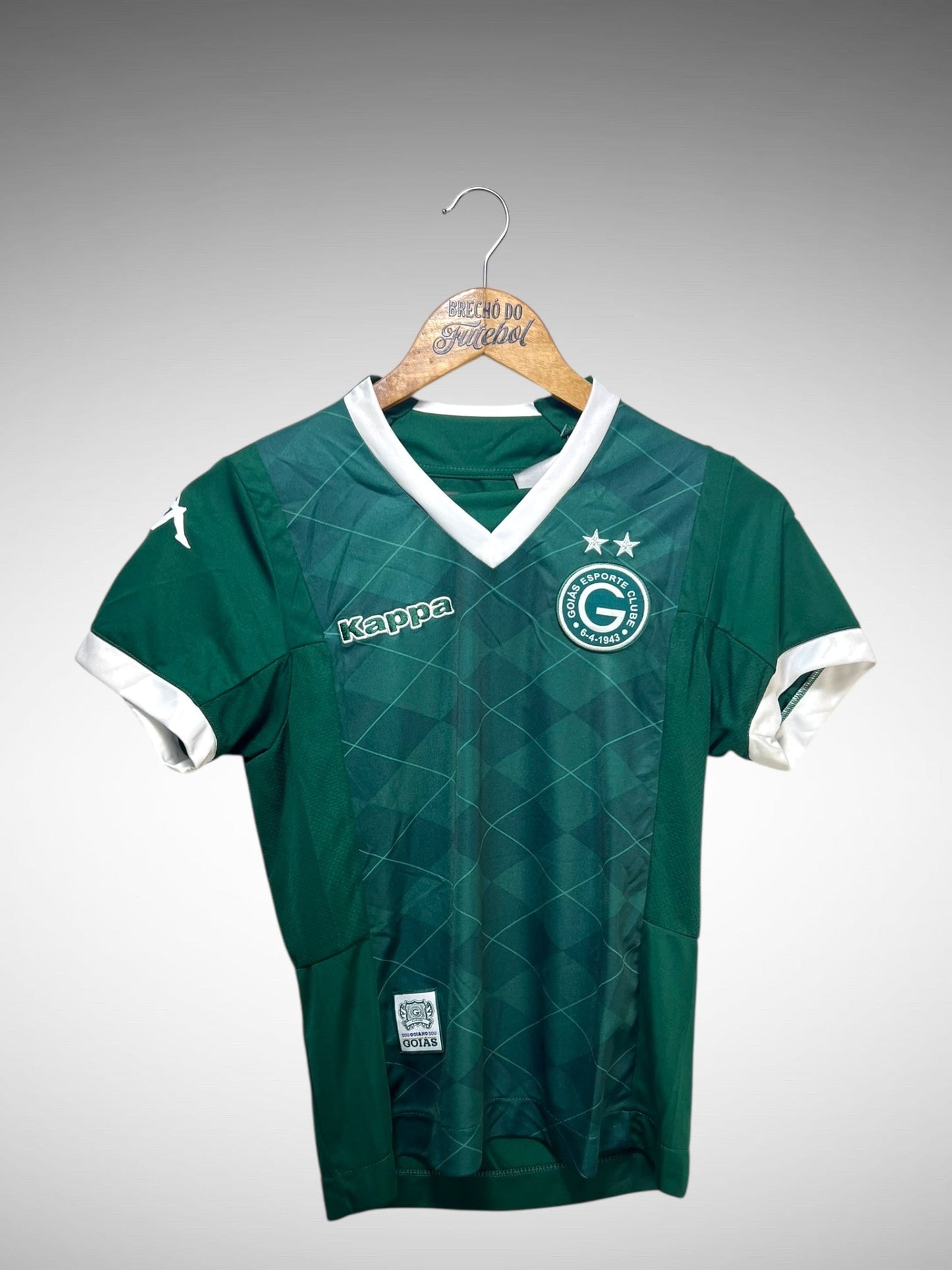 Goiás 2015 Primeira Camisa Tam 12 Anos Infantil N 10.