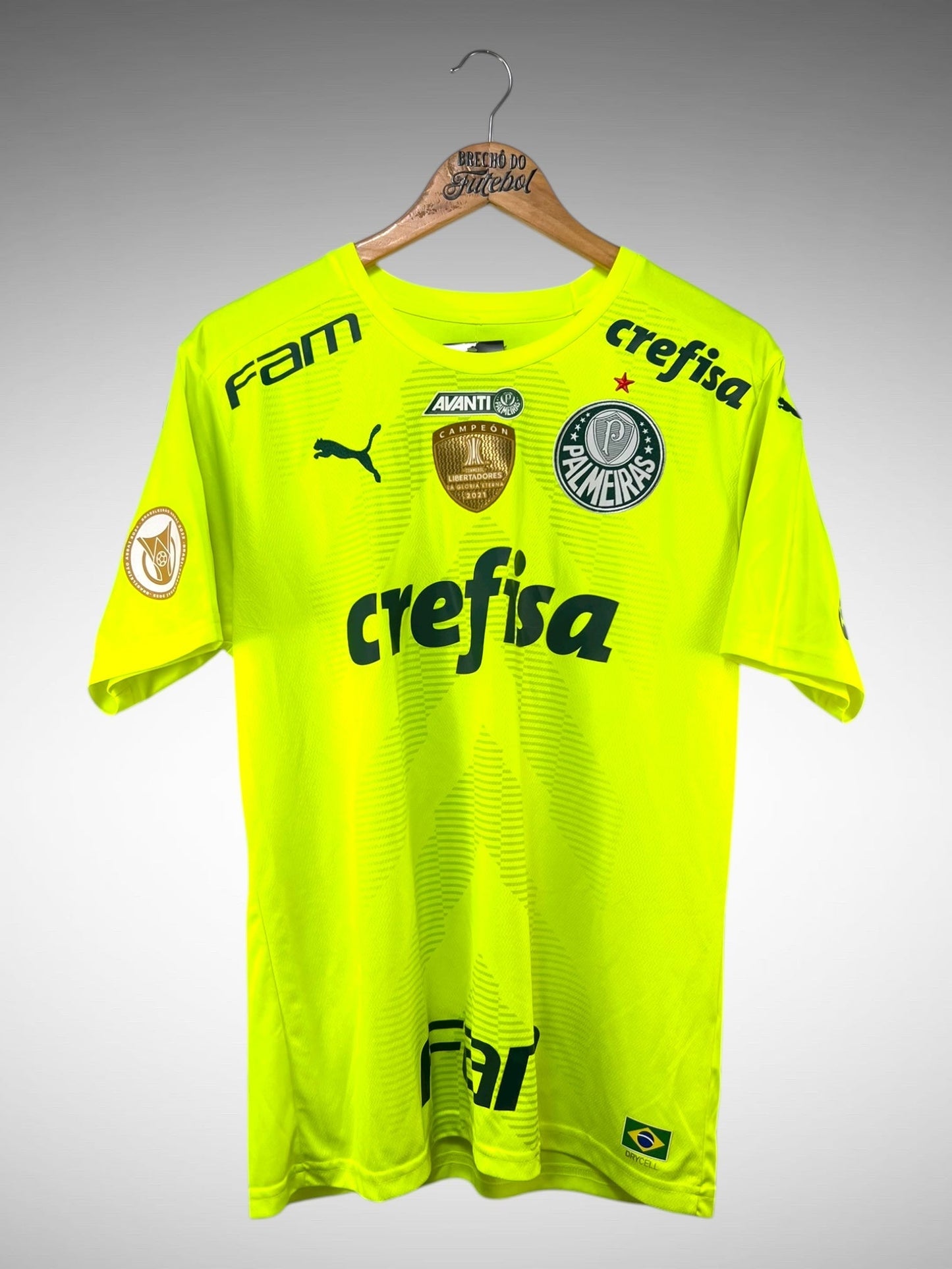 Palmeiras 2022 Camisa de Goleiro Tam G N 1 Vinicius.