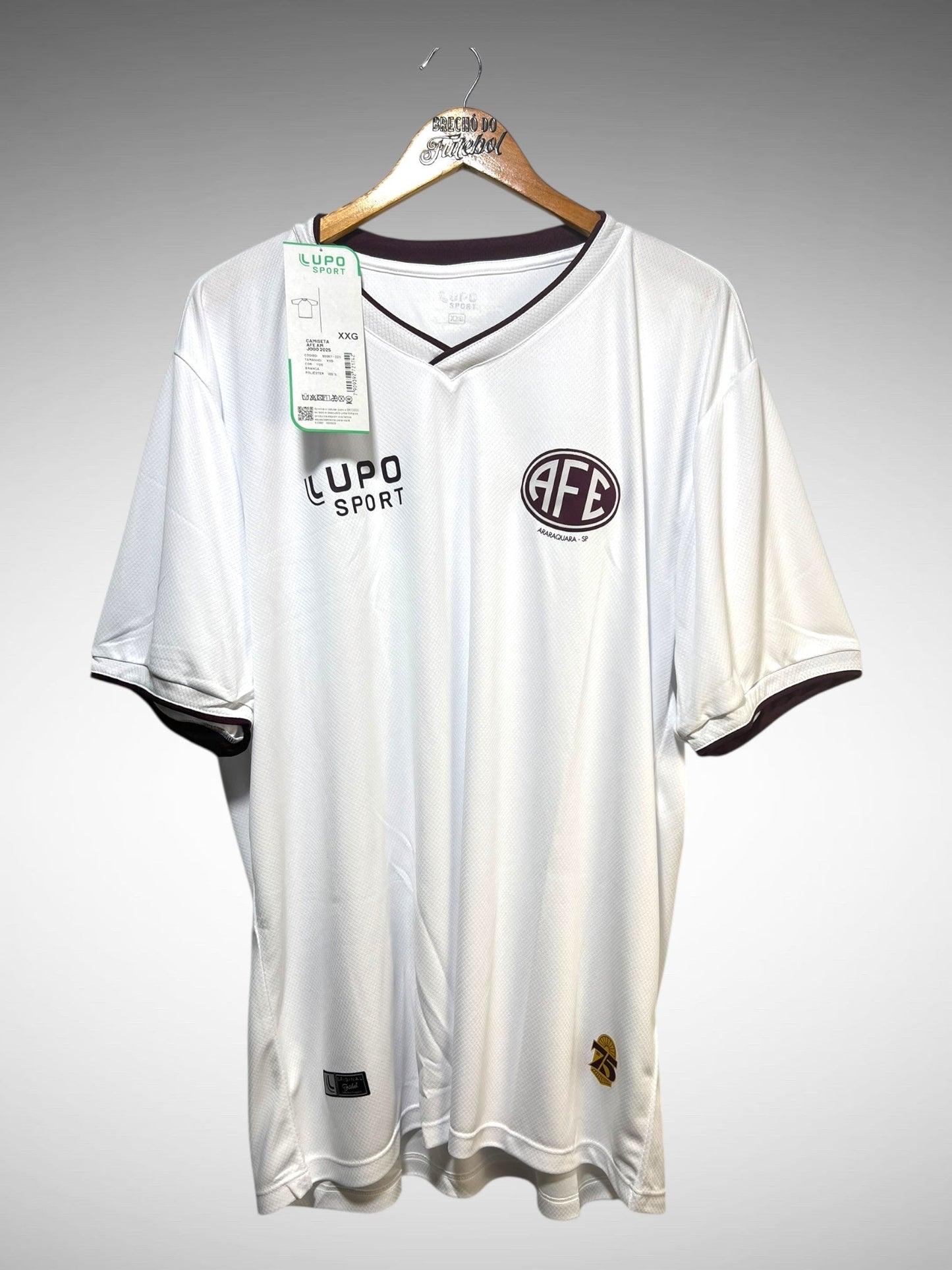 Ferroviária-SP 2025 Segunda Camisa Tam 3G.