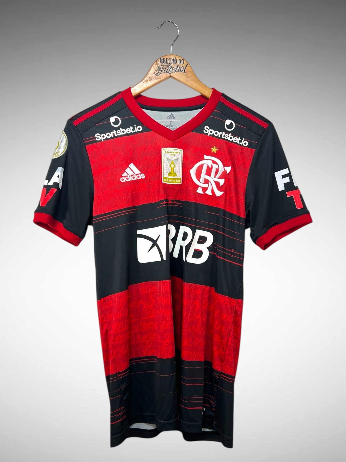 Flamengo 2020 Primeira Camisa Tam P N 33 Thiago Maia.