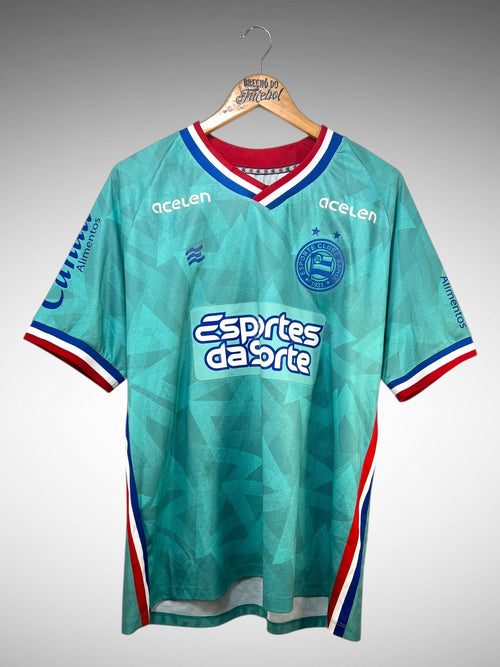 Bahia 2022 Camisa De Goleiro Tam GG N 77 Mateus Claus.