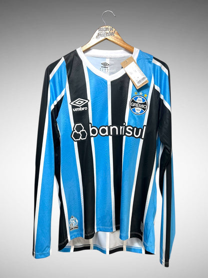 Grêmio 2024 Primeira Camisa Tam M N 4 Kannemann Mangas Longas.