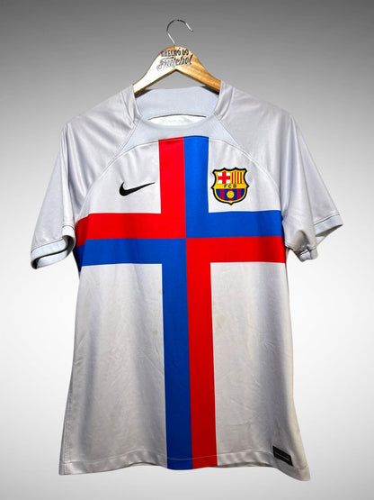Barcelona 2022 Terceira Camisa Tam M.