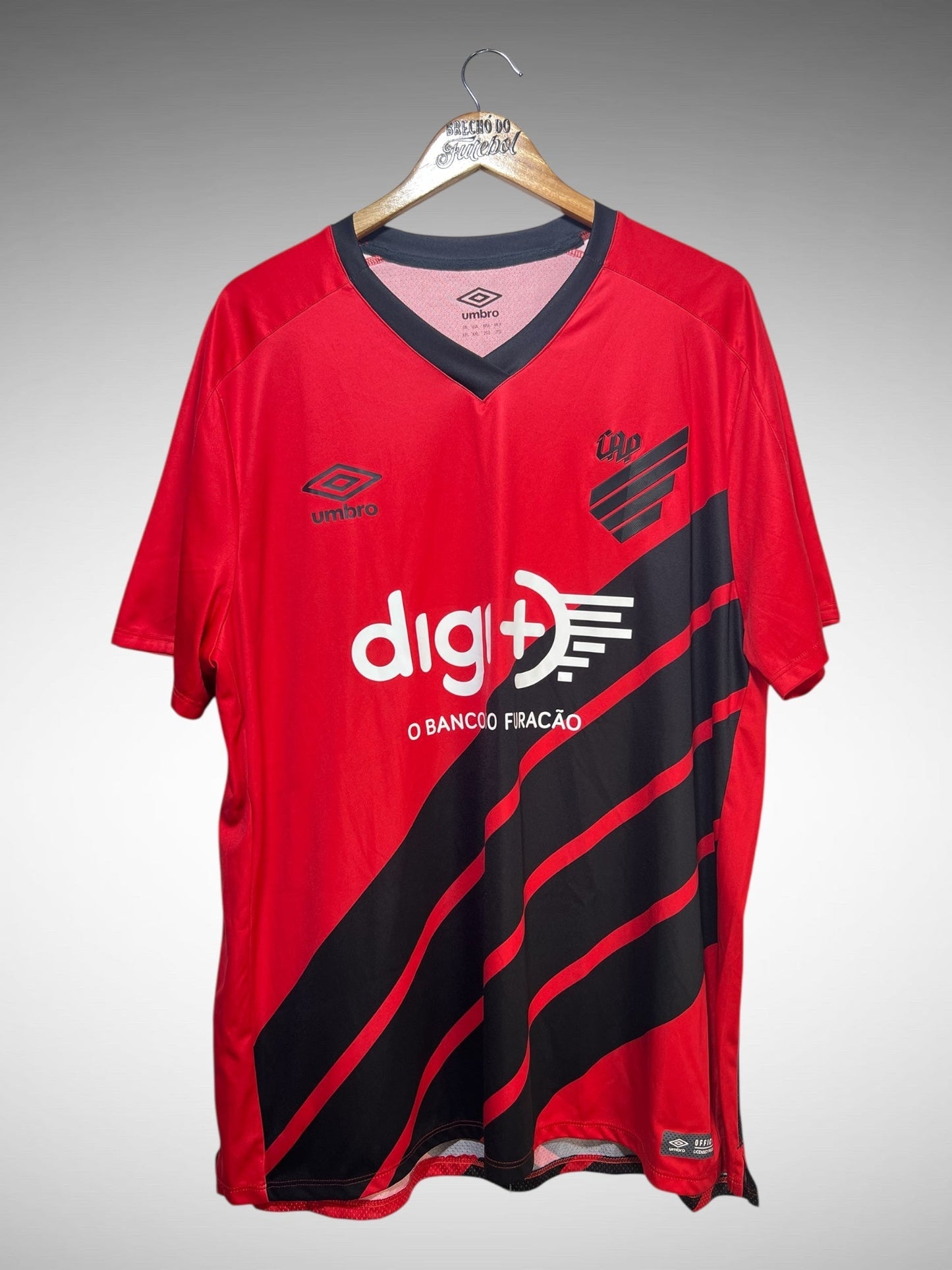 Athlético Paranaense 2019 Primeira Camisa Tam 3G.