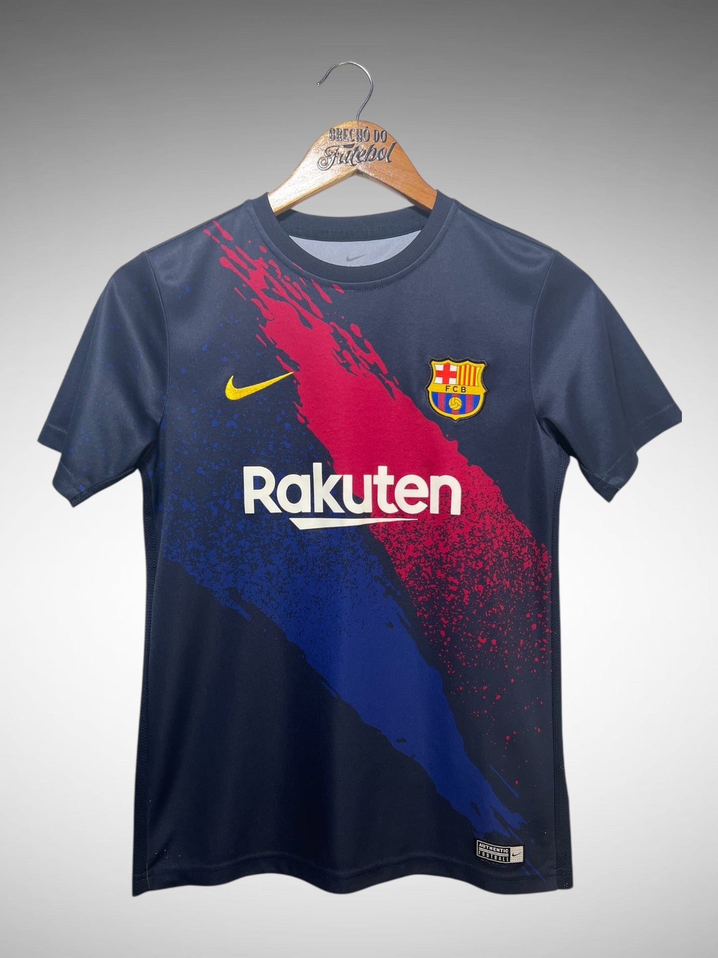 Barcelona 2019 Camisa Pré-Jogo Tam G Feminino.