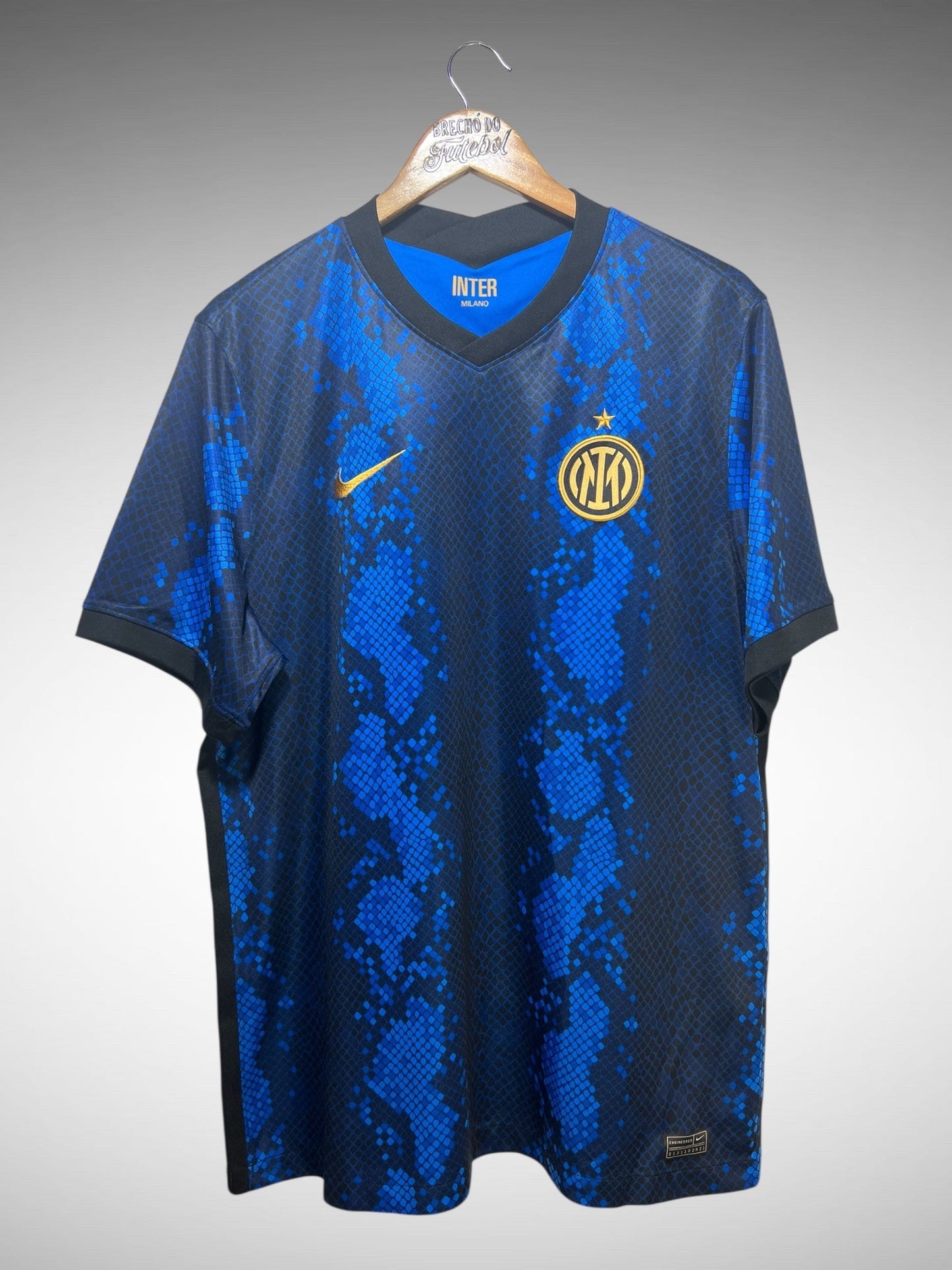 Inter de Milão 2021 Primeira Camisa Tam GG.